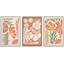 Fleurs tropicales 3 pièces-91875290-91875293
