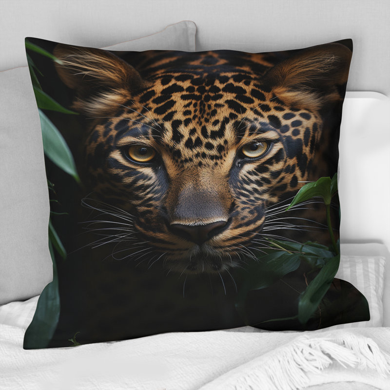 Coussin Leopard Silent Stalk I - Leopard