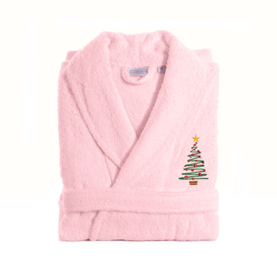 Terry Cloth Gender Neutral Bathrobe with Pockets