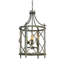Rosette 4 - Light Lantern Drum Chandelier-28639042