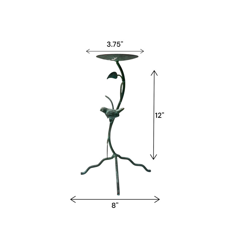 Porte-bougie Verdigris Branches
