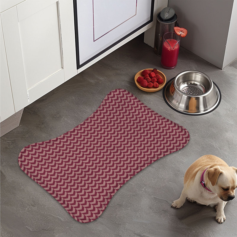 Tapis d'alimentation en os 1 pièce Nostalgic Fall Rainbow
