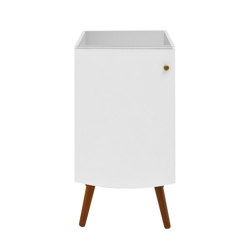 Base de meuble-lavabo simple 17,85 po Manoir en blanc seulement