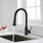 Pull Down Kitchen Faucet With Sprayer-111235208