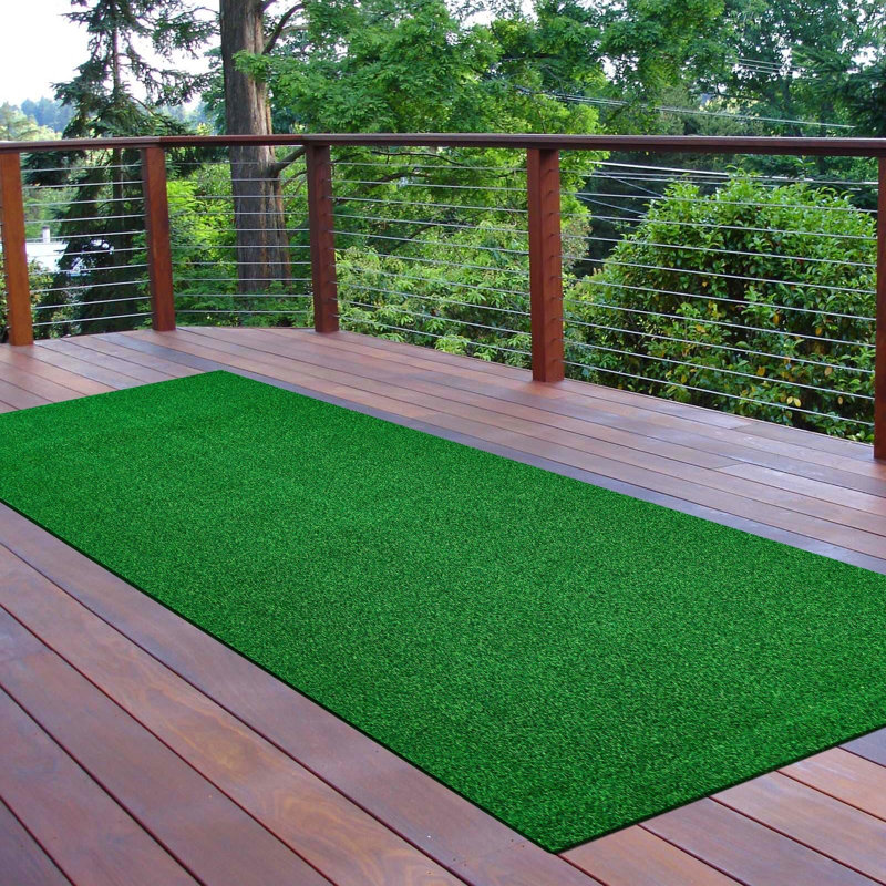 Rawlin Area Rug with Non-Slip Backing, Runner 2' x 12'