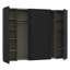 Debarr 4 Door Manufactured Wood Wardrobe-114011905-114011907