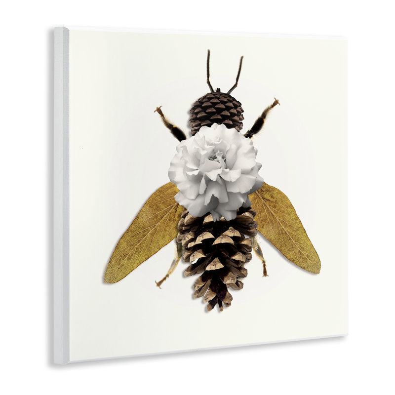 Nature Constructed Bee Wall Plaque, design by Sasha