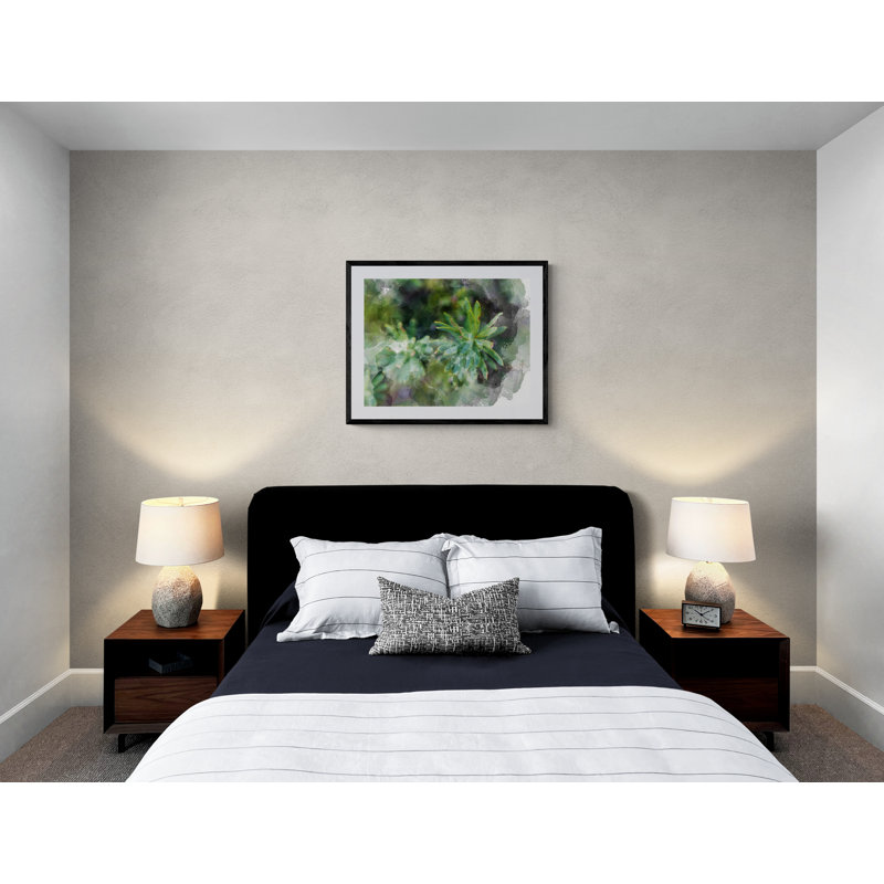 Floral 3630 Print by Chamira Young, Black Framed Paper, 25.25" H x 31.25" W