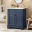 Meuble-lavabo simple 28 po avec comptoir en céramique et armoire de rangement à double porte-2133358125