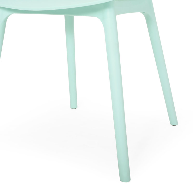 Chaise d'extérieur Azalea - Polypropylène de couleur menthe