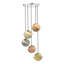 Coverson 5 - Light Polished Chrome Pendant