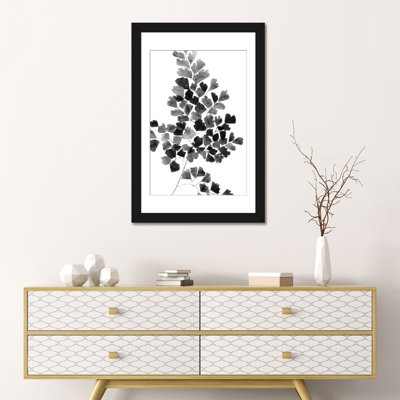 «Black Fern» - Impression sur toile tendue