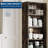 6 Tier Tall Wooden Bookcase Open Bookshelf Display Storage for Home Office-607862037