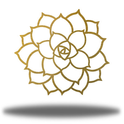 Boho Plants & Flowers Wall Decor on Metal