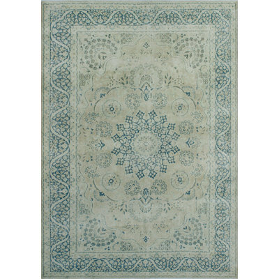 Seymore One-of-a-Kind 7'11" X 11'1" 1980s Wool Area Rug in