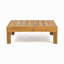 BANC D'ANGLE EN X AVEC TABLE BASSE, ROUGE