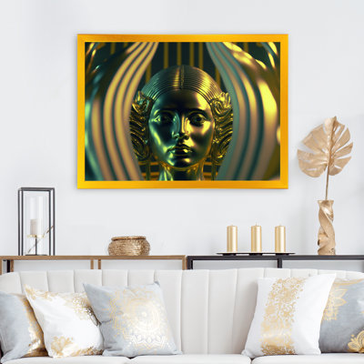 «Golden Queen of Consciousness II», reproduction sur toile