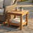 Orrie Square Teak Outdoor Side Table , 19.5'' in. W 19.5'' in. D