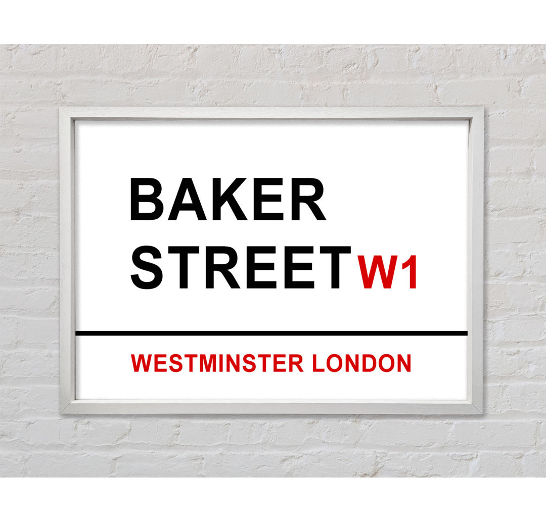 Baker Street Signs - Drucken