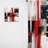 Red and Gold Cubic Abstract I - Cubism Curtain - Velvet Room Darkening - 1 Panel-107826285