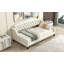 Lit de jour capitonné moderne de luxe, simple-335696437-335696435