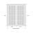 Lucia Clear Glass Wood French White Doors-55331035