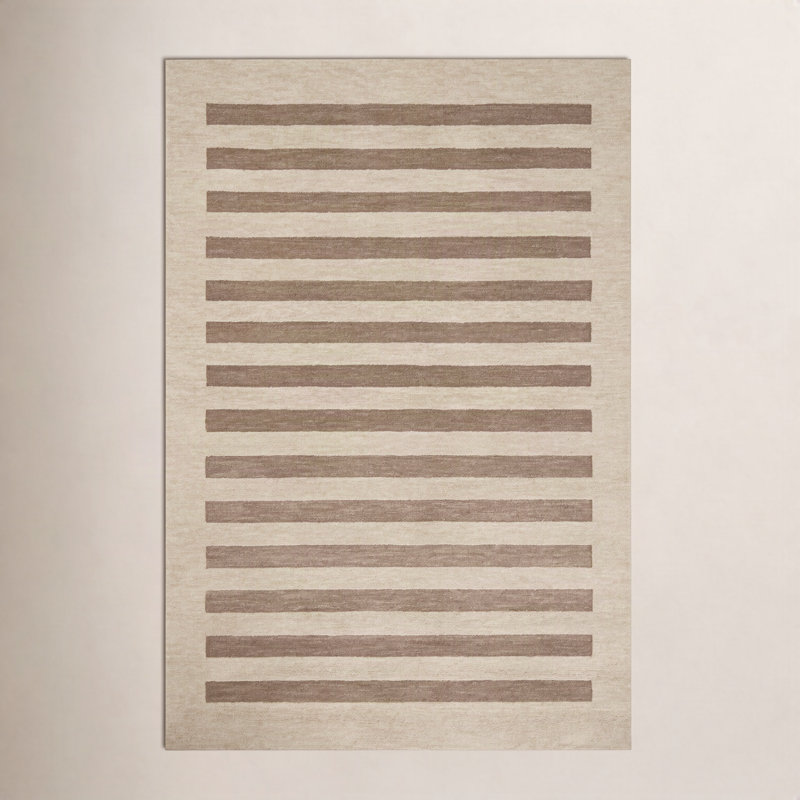 Tapis avoine / écorce Leanne Ford x Loloi Craven, Rectangle 2 pi 3 po x 3 pi 9 po