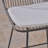Set of 2 Geometric Wire Counter Stools with Water-Resistant Cushions-1365166752