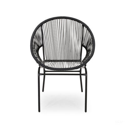 Chaise NUSA, structure en fer
