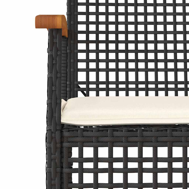 Patio Dining, 4, Cream White, Black