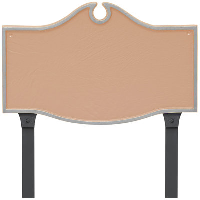 Colonial 1-Line Wall Address Plaque
