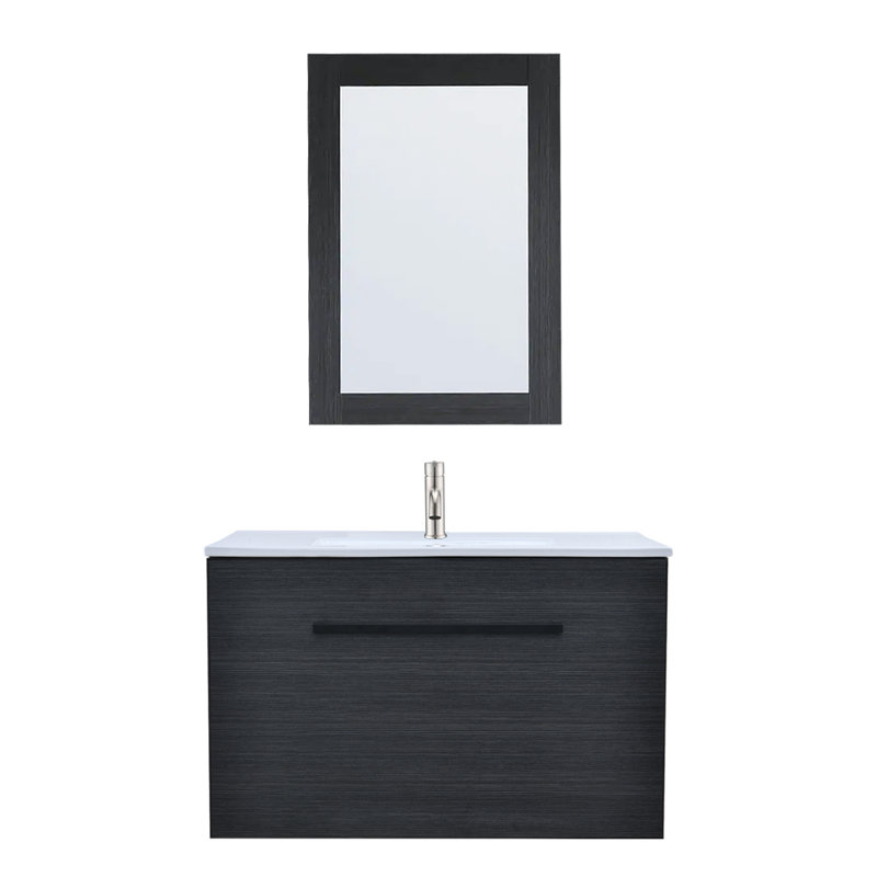 Ensemble de meuble-lavabo simple 32 po avec miroir