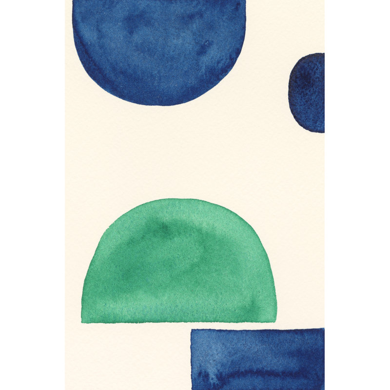 Elementary Shapes IV by Regina Moore - Wrapped Canvas Print, 46cm H x 30cm W