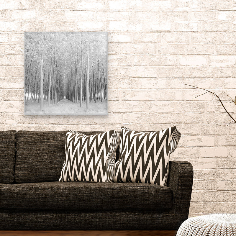 « perspective », reproduction d’impression sur toile tendue, H 24 po x l 24 po x P 1,5 po
