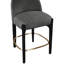 Tabouret de comptoir rembourré en tissu Maud-137995916-137995921