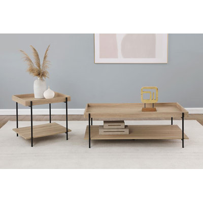 Tarazon 2-pcs Living Room Table Set
