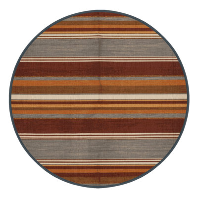  Tapis lavable rayé gris clair Auburn