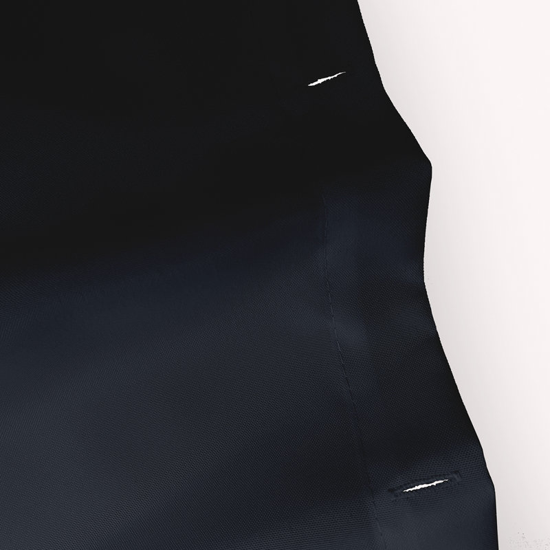 Matawan Shower Curtain, Dark Blue