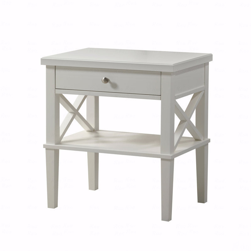 Table de chevet In White