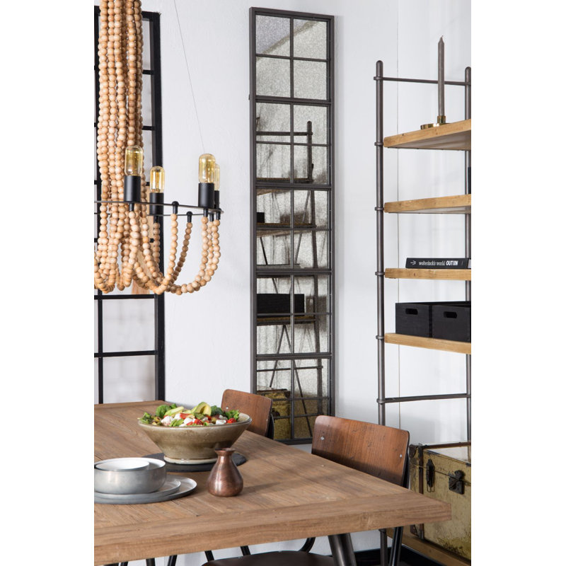 Window Rectangle Metal Mirror