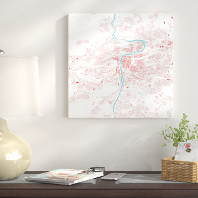 « prague », impression sur toile tendue