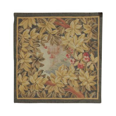 Hand-Knotted High-Quality Yellow/Pink/Gray Area Rug