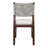 Cheval 19.5'' H Upholstered Mahogany Side Chair