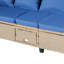 Ensemble 4 pièces de canapé de patio en résine tressée résistante aux rayons UV avec auvent rétractable, coussins et table élévatrice-1692143668