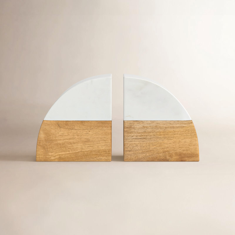 Melveen Non-Skid Bookends