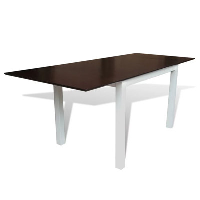 Piero Extendable Solid Wood Dining Table