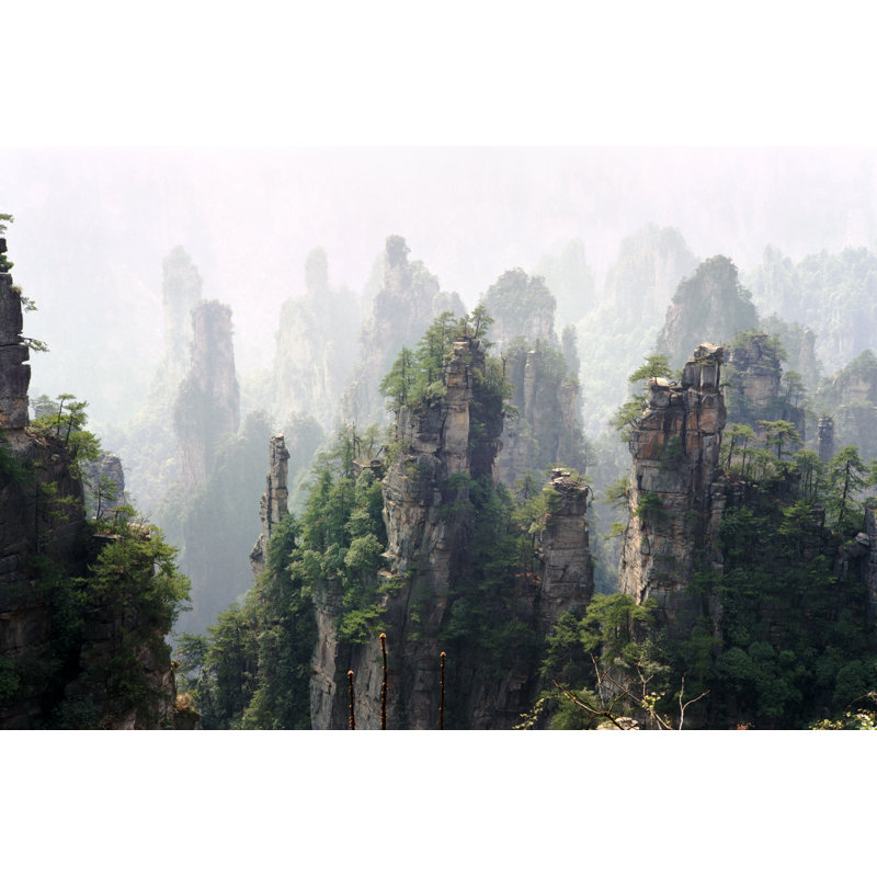 Parc national de Chine par Kingwu, H 24 po x l 36 po