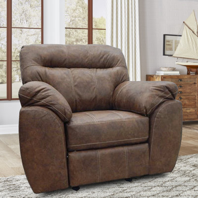 Fauteuil inclinable en similicuir Red Barrel Studio®