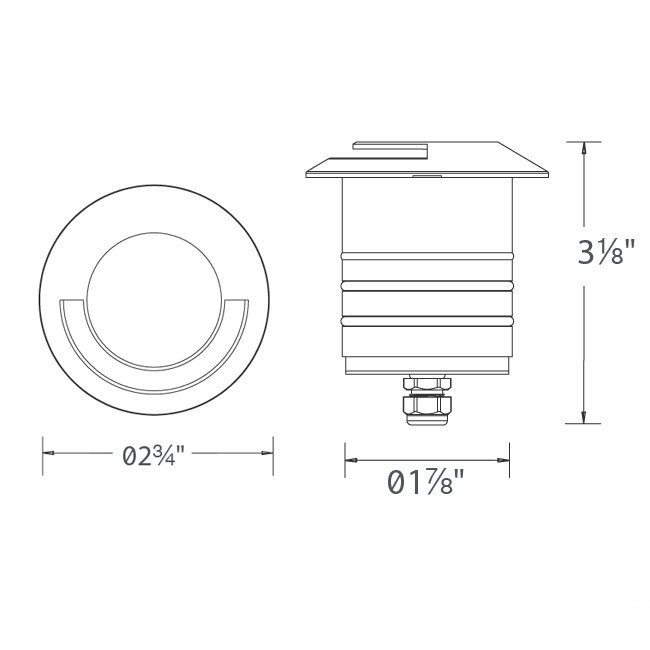 LED Well Light Set, 2700K