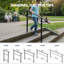 Rampe d'escalier d'extérieur à 3 marches 2Pack-124440151